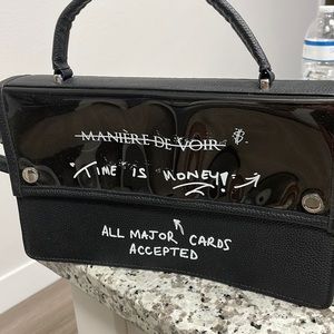 Maniere De Voir Time is Money Handbag
